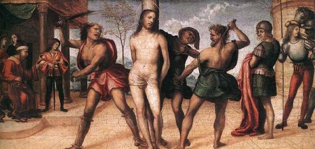 SODOMA, Il Flagellation of Christ oil painting picture